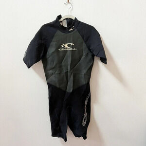 O'Neill Reactor Hybrid Lycra Shorty Youth Wetsuit Sz Large style 0092 Black
